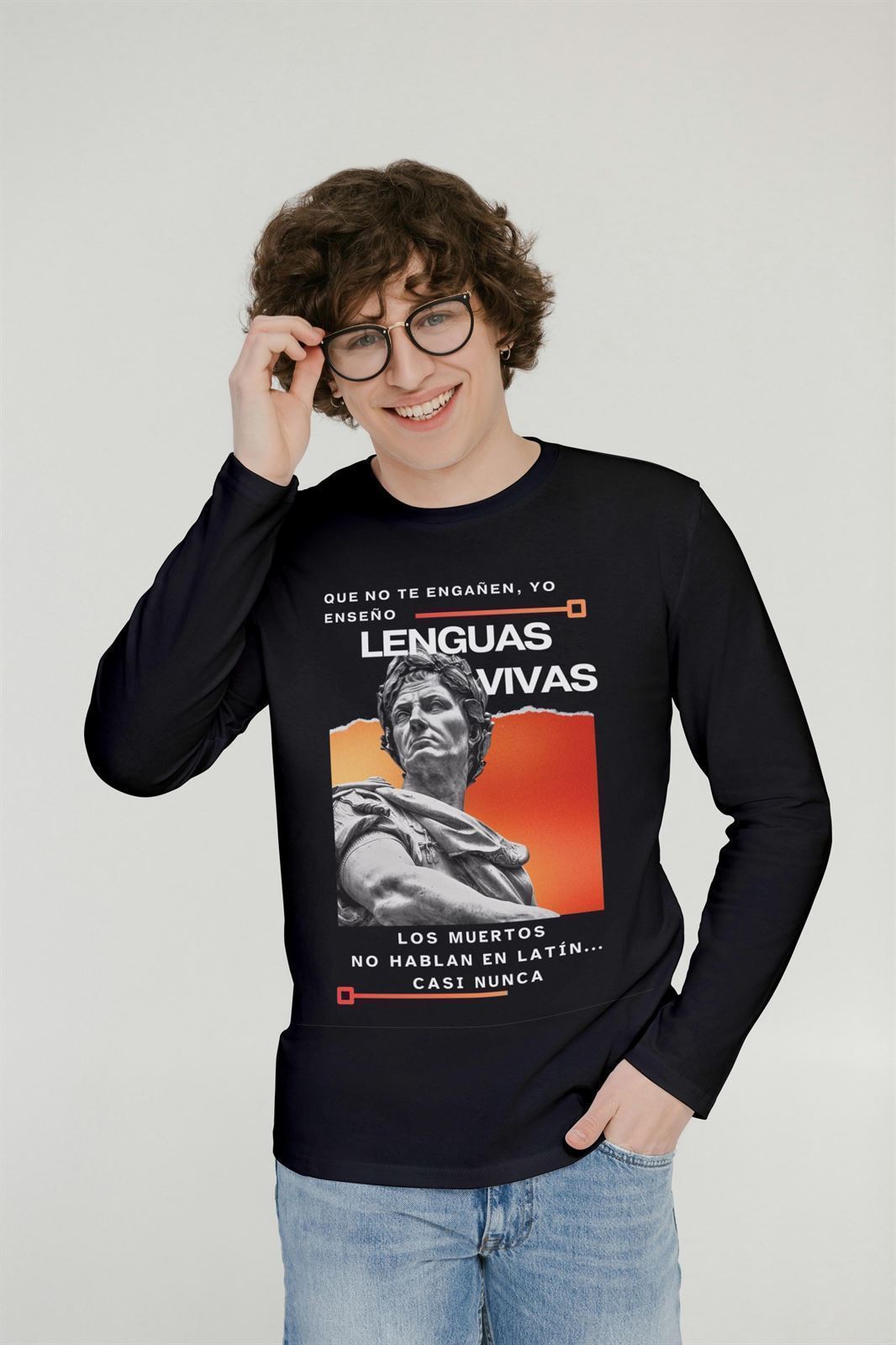 Camiseta Lenguas muertas - Imagen 1