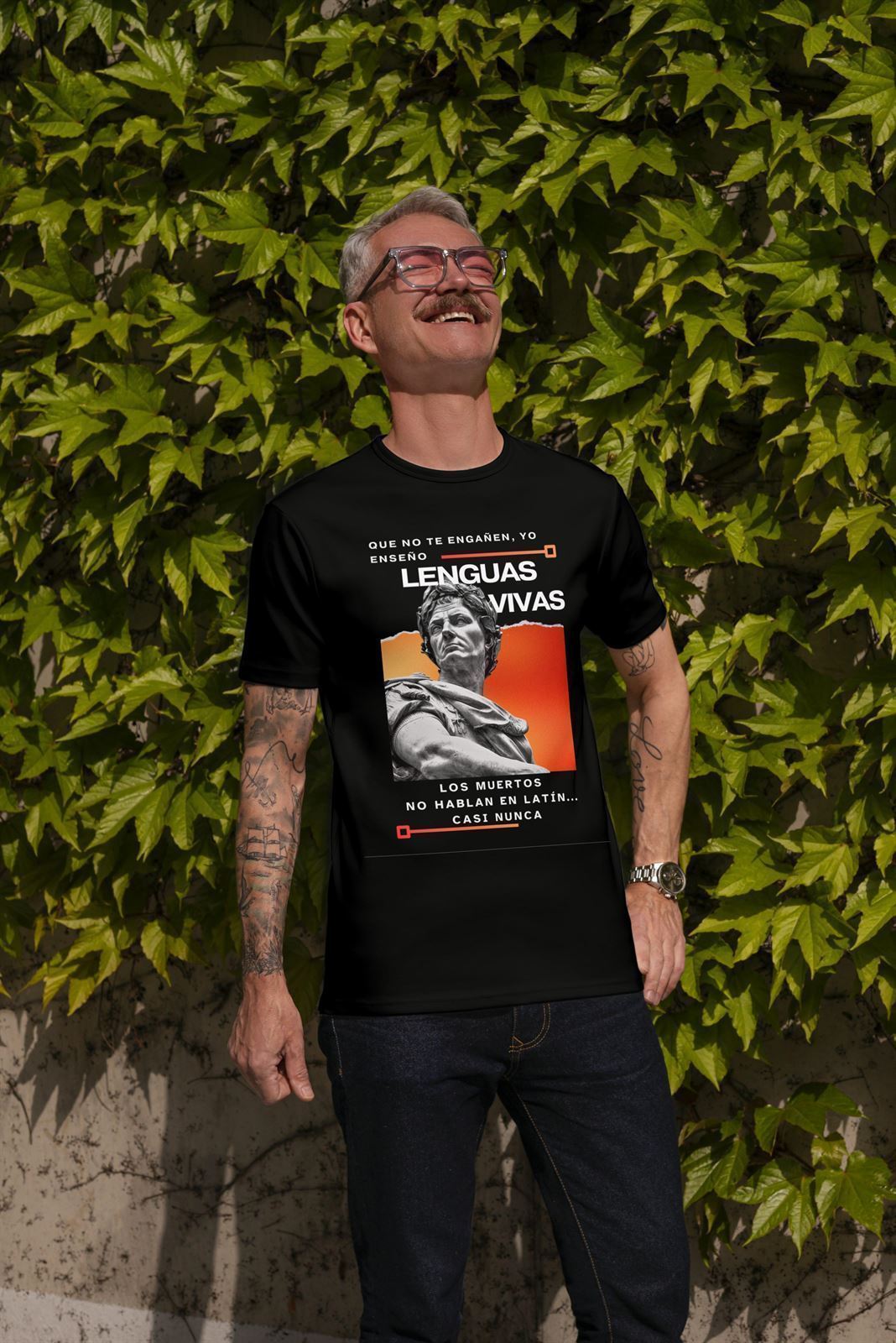 Camiseta Lenguas muertas - Imagen 2