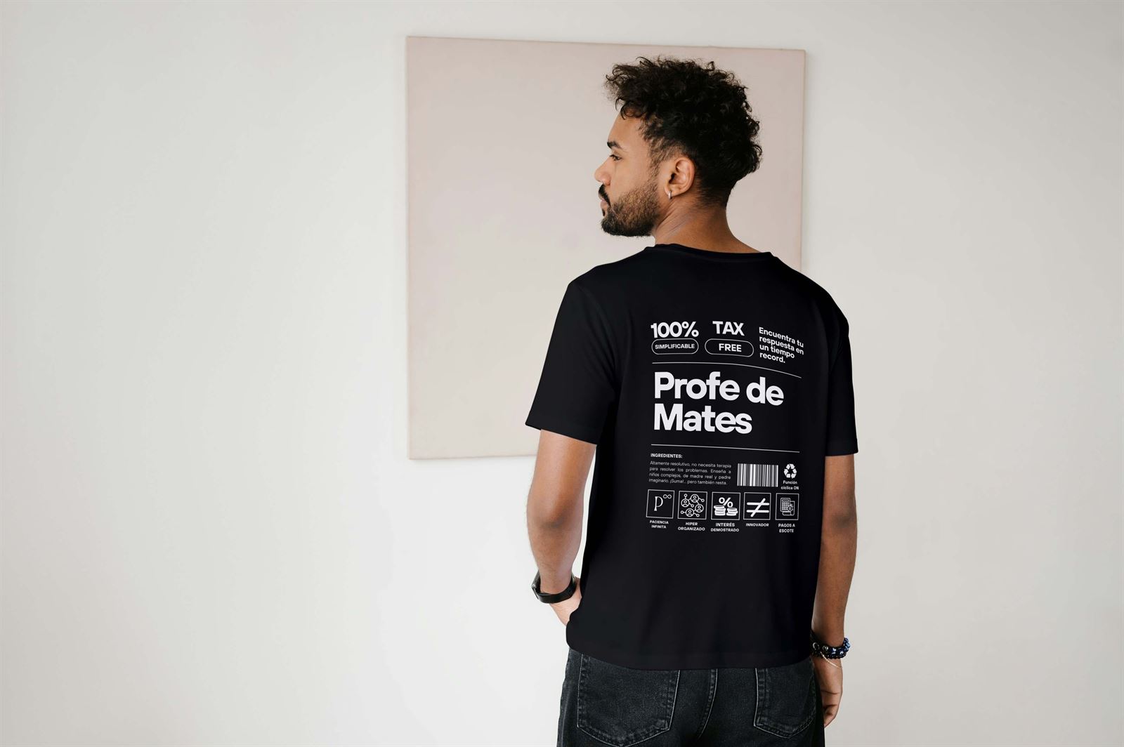 Camiseta Profe de Mates - Imagen 1