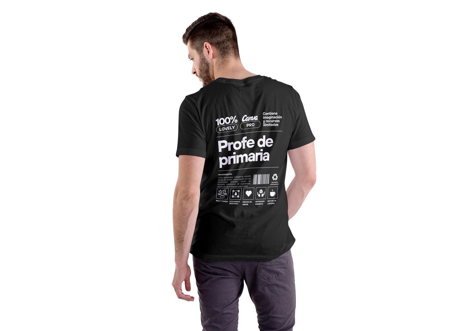 Camiseta Profe de primaria - Imagen 1