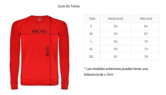 Sudadera hombre sin capucha Learning - Imagen 5