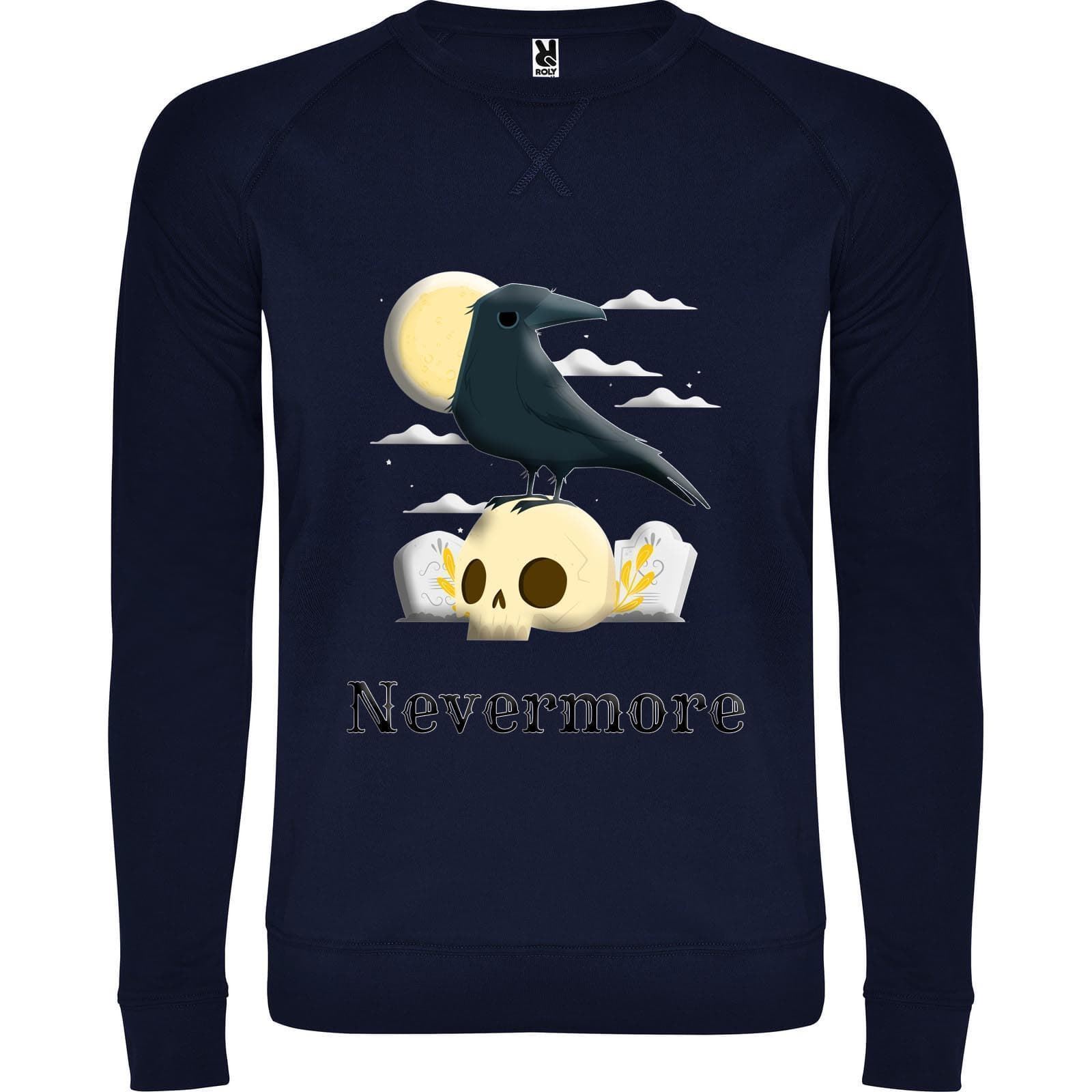 Sudadera hombre sin capucha NEVERMORE - Imagen 3