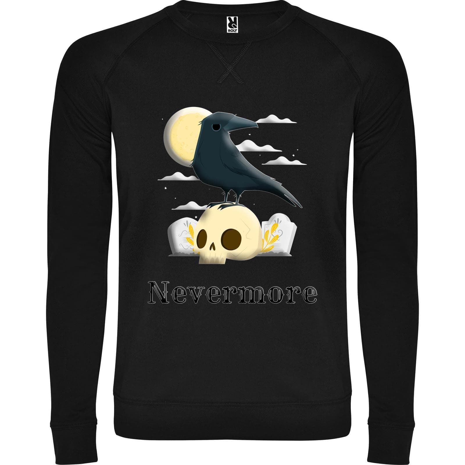 Sudadera hombre sin capucha NEVERMORE - Imagen 4