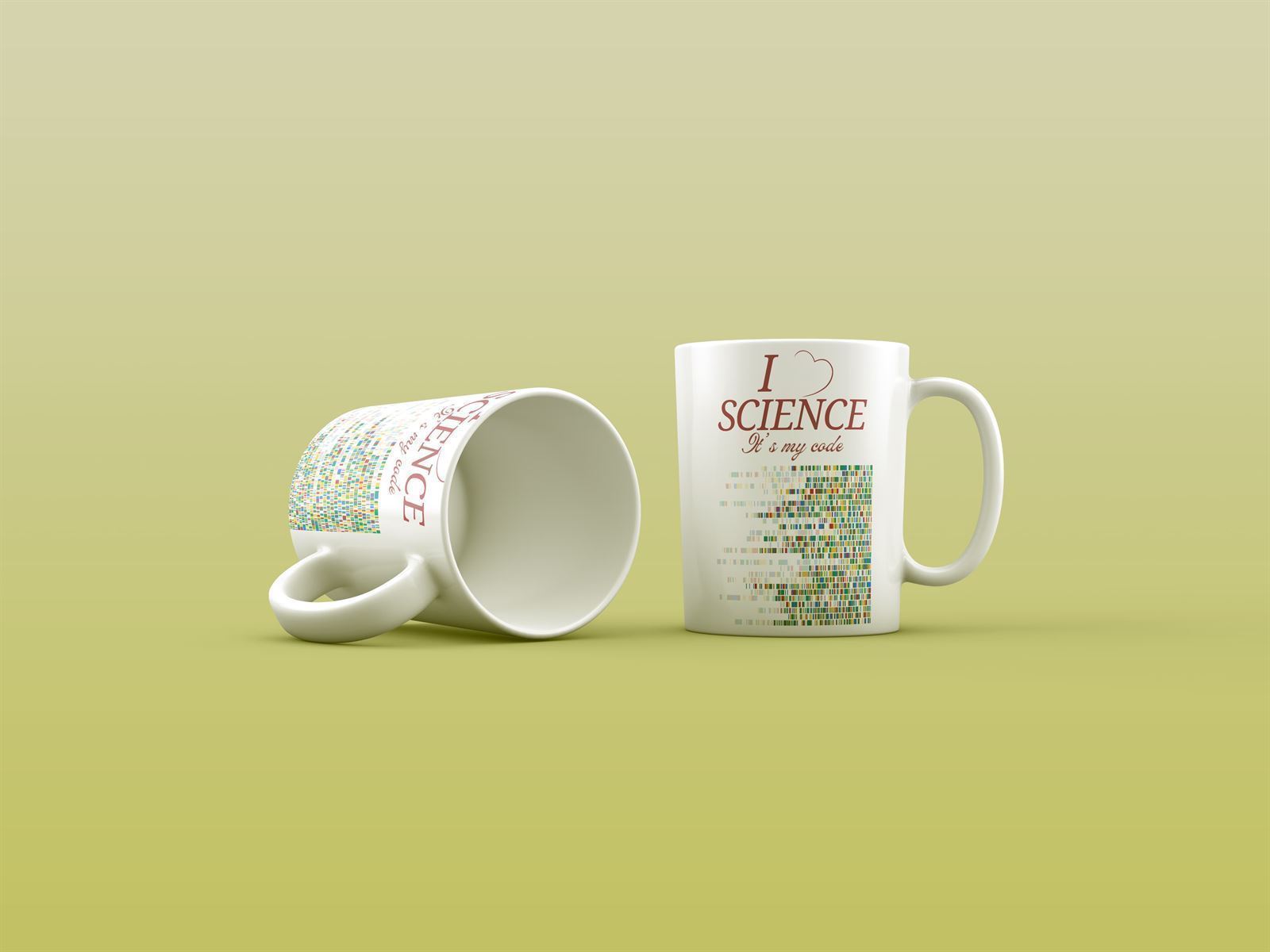 Taza I love Science - Imagen 1