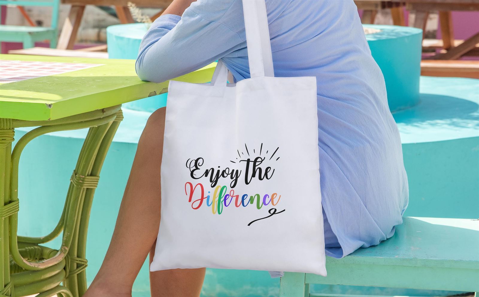 Tote bag Enjoy - Imagen 1