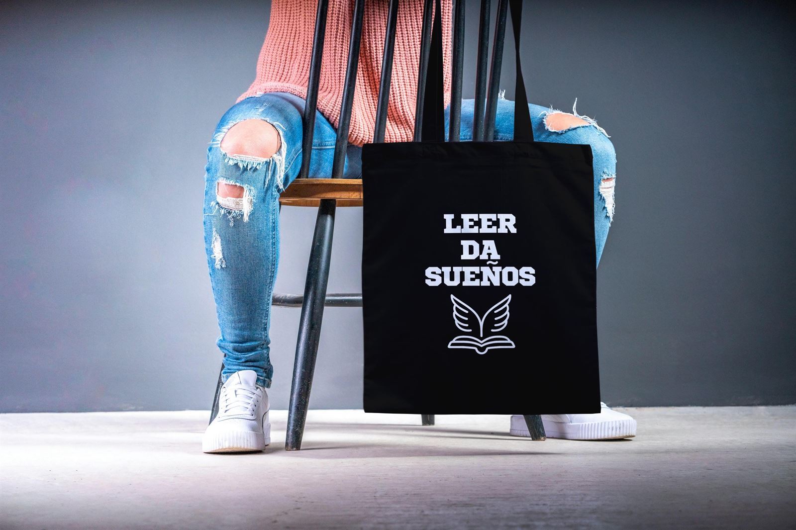 Tote bag Leer da sueños - Imagen 1