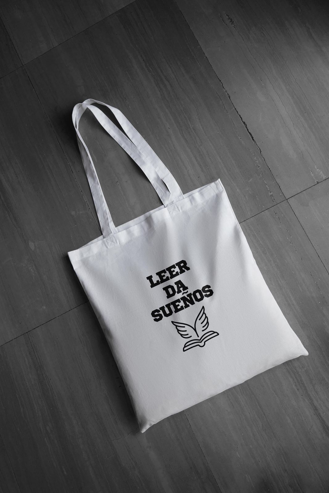 Tote bag Leer da sueños - Imagen 3