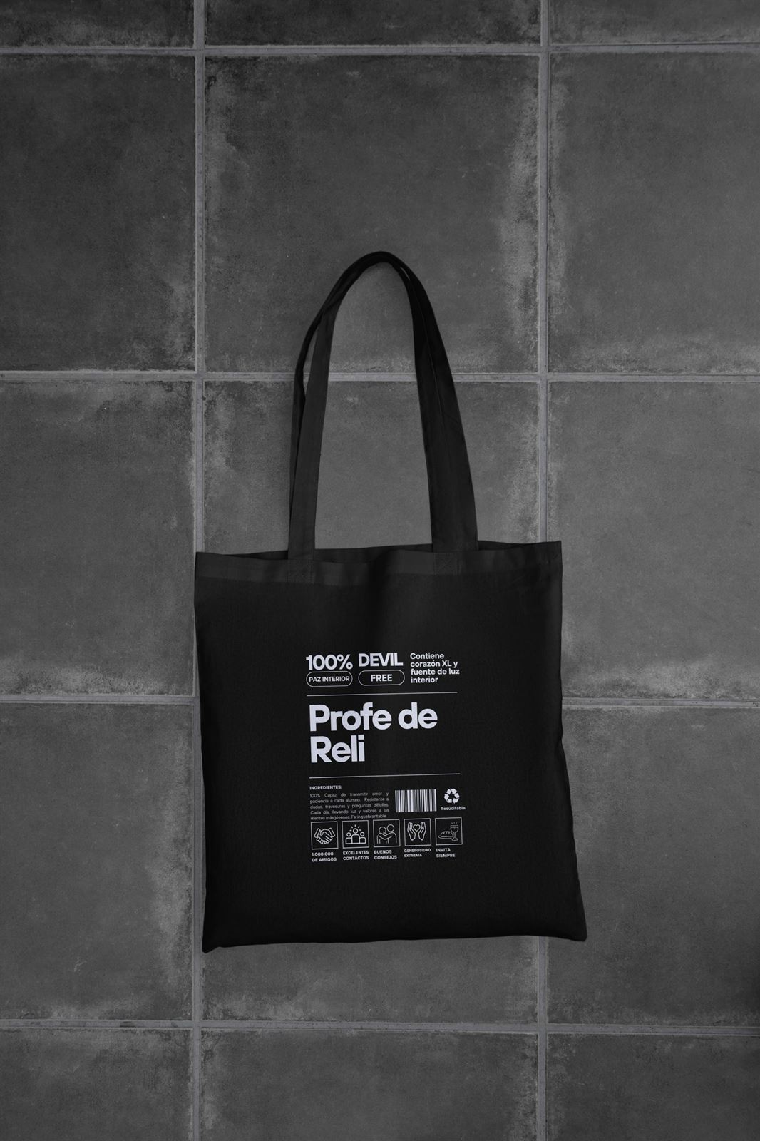 Tote bag Profe Reli - Imagen 2