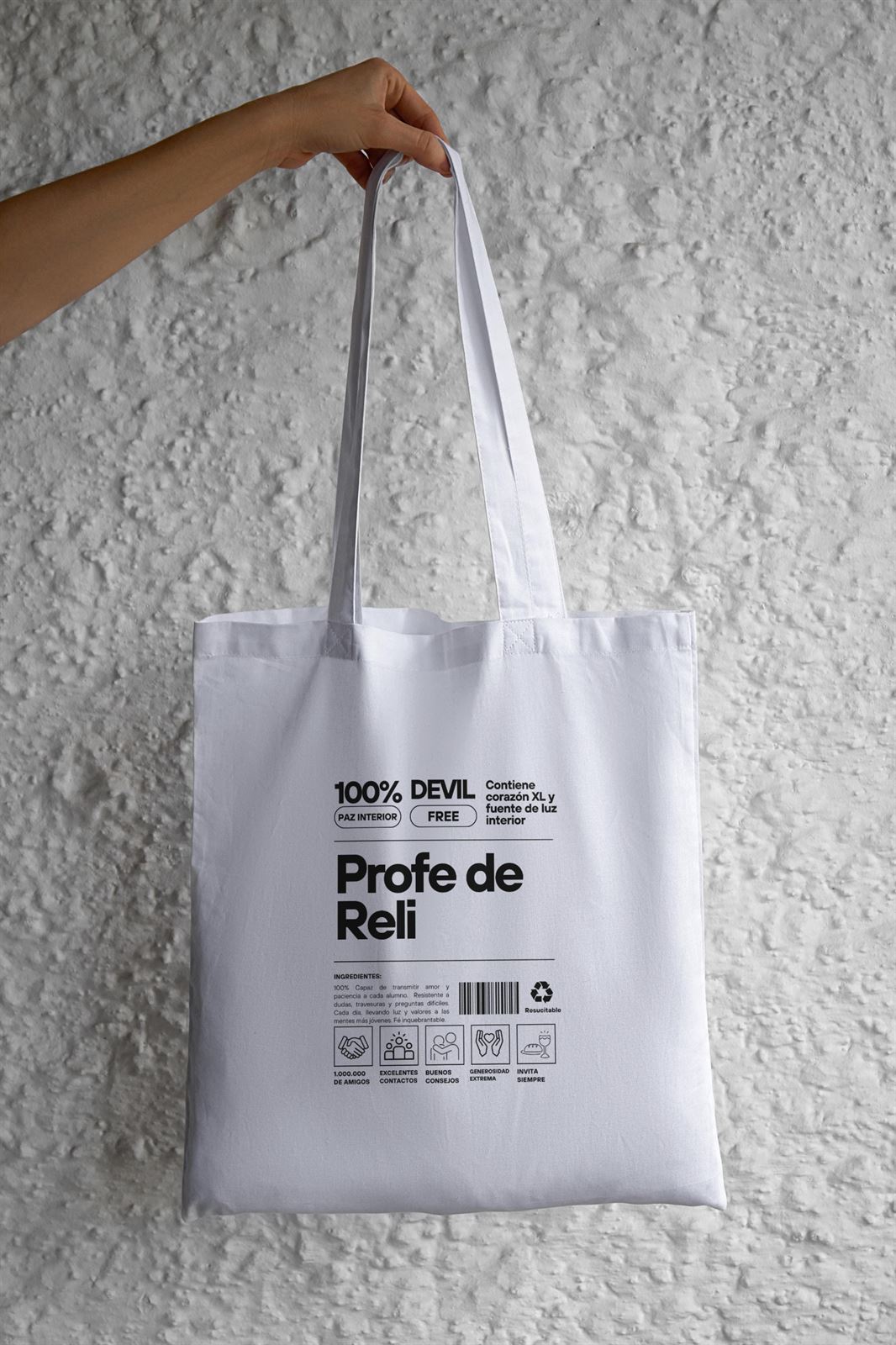 Tote bag Profe Reli - Imagen 3